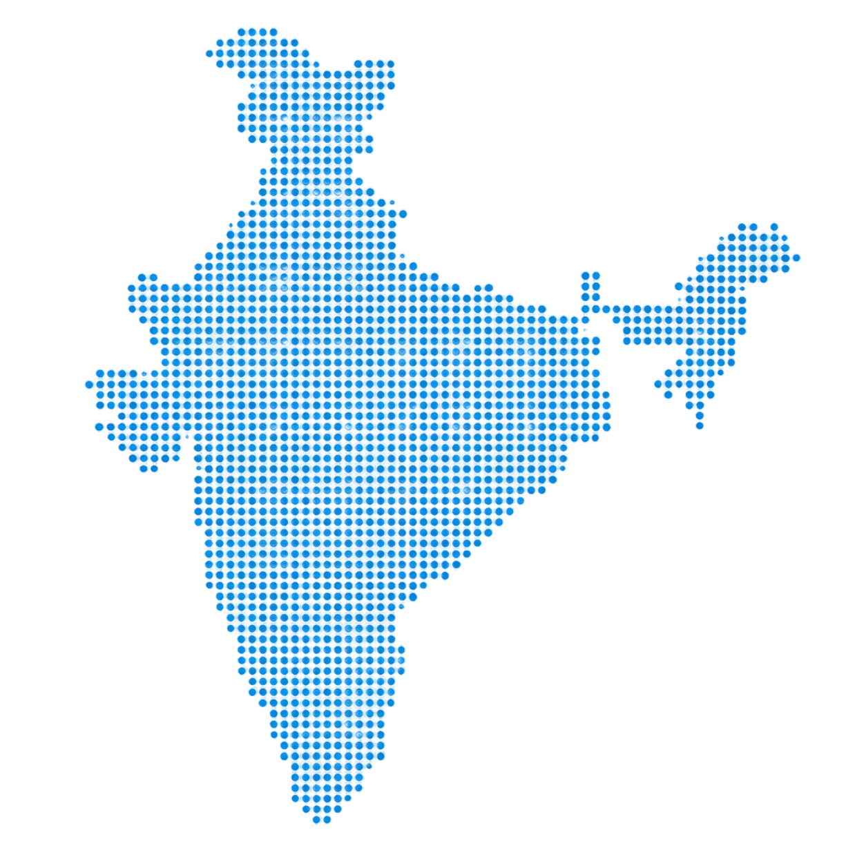 PAN-India coverage map